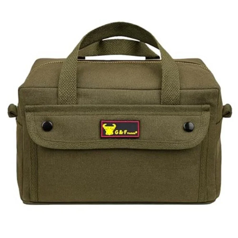 Canvas All Purpose Military Style Duffle Bag, Water-Resistant, Adjustable